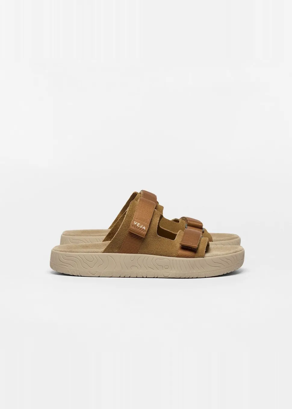 Sandales en cuir suède | marron "arpoador - tent_cognac"