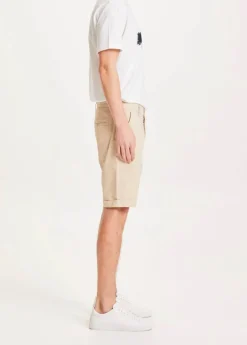 Short chino en coton bio | beige 