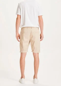 Short chino en coton bio | beige 