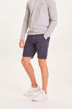 Short chino en coton bio | marine 