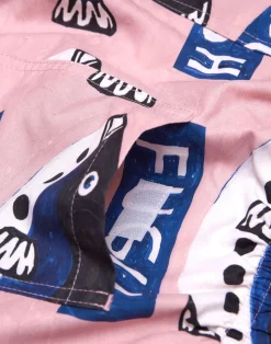 Short de bain en matières recyclées | rose 