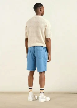 Short denim léger en coton bio | bleu clair