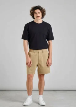 Short en coton bio | beige "olmen - kelp"