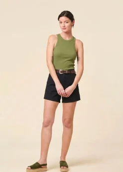 Short en coton biologique | noir 