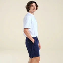 Short en coton bio | marine 