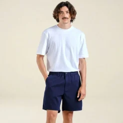 Short en coton bio | marine 