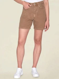 Short en coton bio | marron 