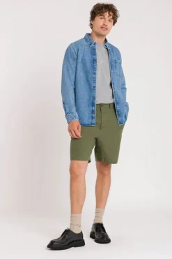 Short en lin | vert 
