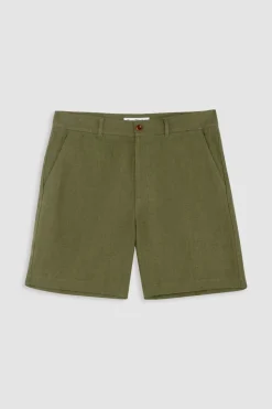 Short en lin | vert 