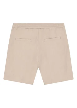 Short en mélange lyocell et lin | beige "fig linen-mix shorts light feather gray"