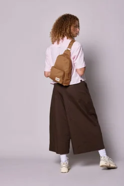 Sling bag en coton bio | cannelle 
