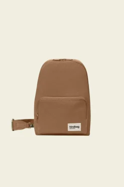 Sling bag en coton bio | cannelle 