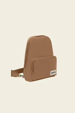Sling bag en coton bio | cannelle 