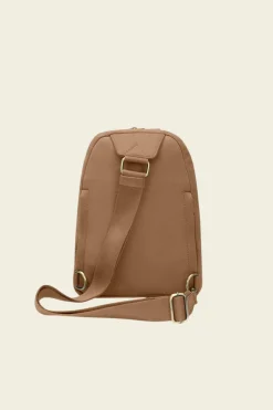 Sling bag en coton bio | cannelle 