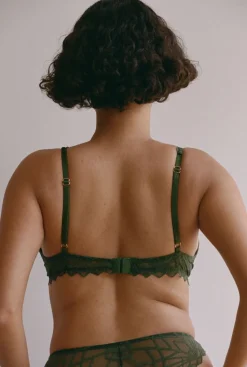 Soutien-gorge en matières recyclées | vert 
