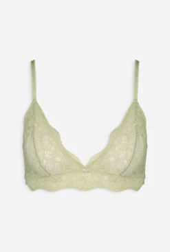 Soutien-gorge en matière upcyclée | pistache 
