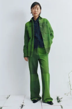 Surchemise en coton bio | vert 