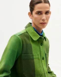 Surchemise en coton bio | vert 