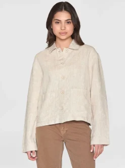 Surchemise en lin bio | beige 