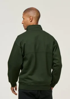 Sweat camionneur mixte en coton bio | vert 