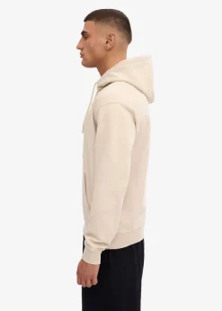 Sweat à capuche en coton bio | écru 
