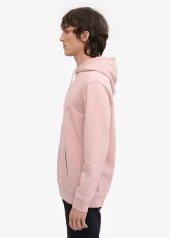 Sweat à capuche en coton bio | rose "faded pink"