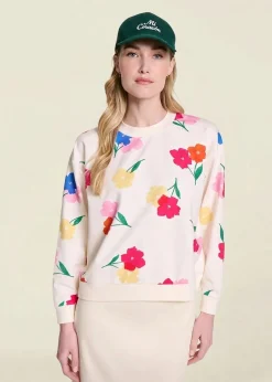 Sweat en coton bio | beige 