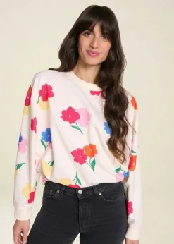 Sweat en coton bio | beige 