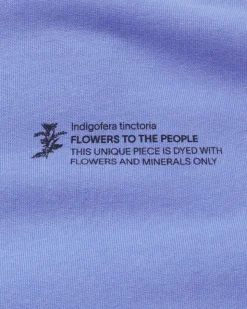 Sweat en coton bio | bleu "indigofera ftp sweatshirt blue"