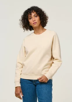 Sweat en coton bio | écru