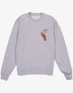 Sweat en coton biologique | gris 