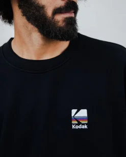 Sweat en coton biologique | noir 