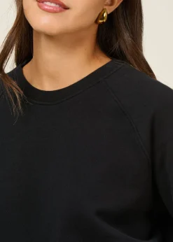 Sweat en coton bio | noir