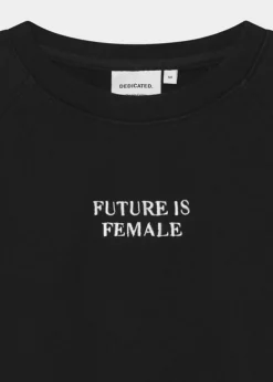 Sweatshirt en coton bio | noir 