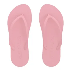 Tongs en caoutchouc naturel | rose "slim pink"