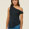 Top en modal | noir "black zohar top