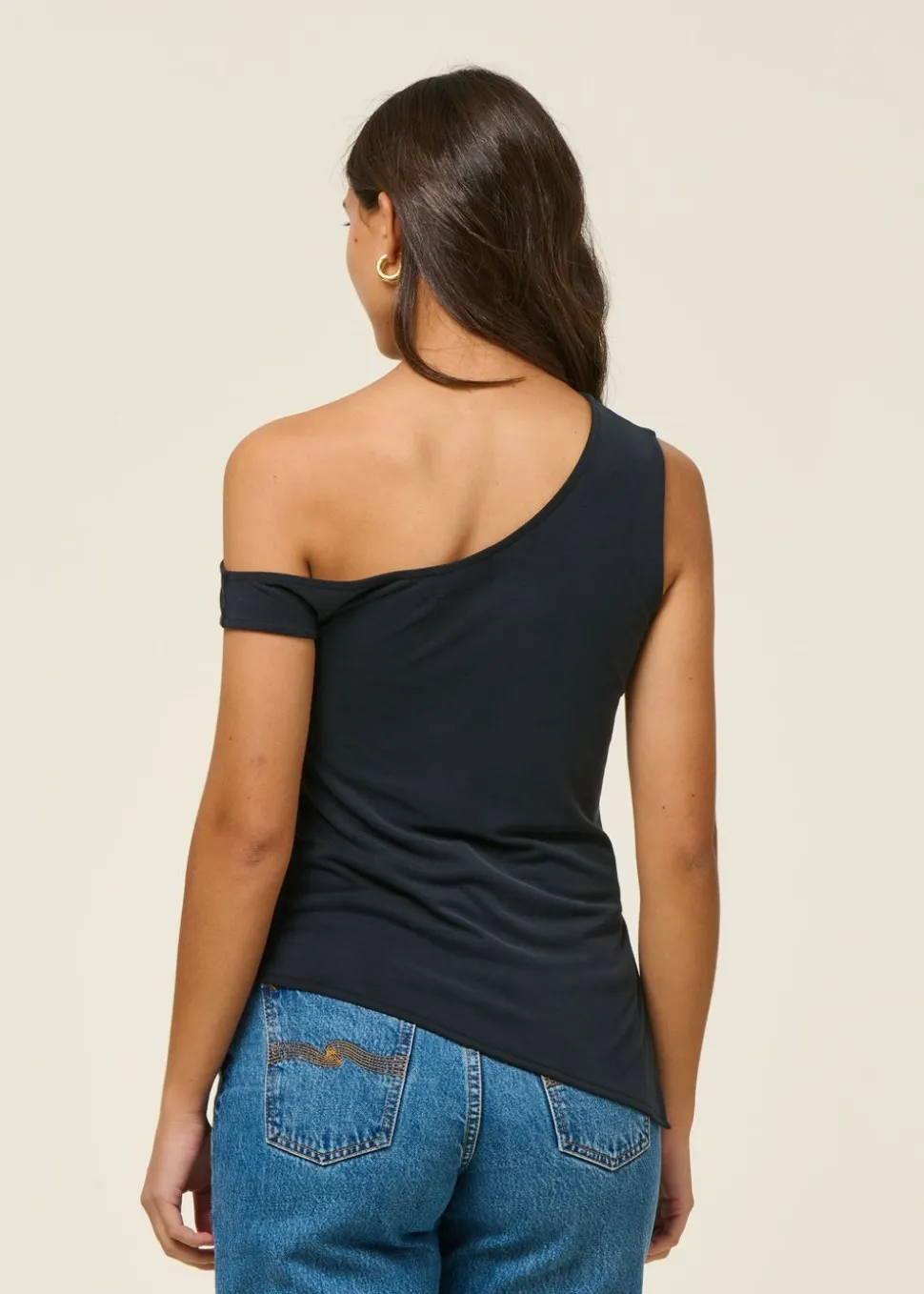 Top en modal | noir "black zohar top