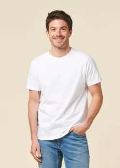 T-shirt en coton bio | blanc