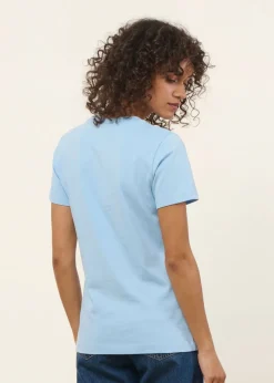 T-shirt en coton bio | bleu ciel