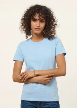T-shirt en coton bio | bleu ciel