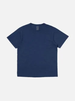 T-shirt en coton bio | bleu marine "roffe t-shirt french bue"