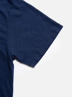 T-shirt en coton bio | bleu marine 