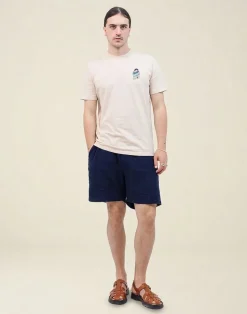 T-shirt en coton bio | crème 