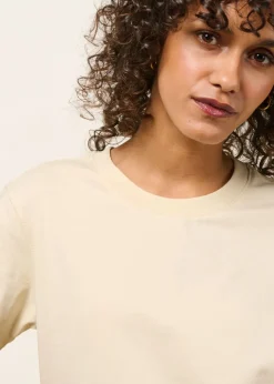 T-shirt en coton bio | écru