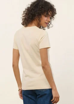 T-shirt en coton bio | écru