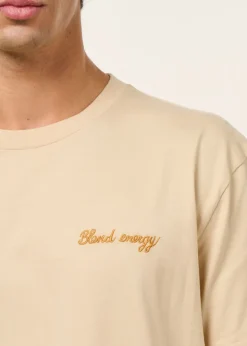 T-shirt en coton bio | écru "city creme"