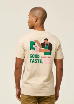 T-shirt en coton bio l crème 