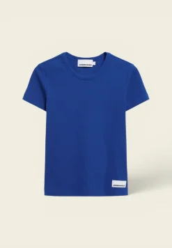 T-shirt en coton biologique | bleu "kardaa - lapis blue"