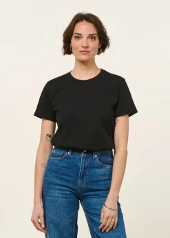 T-shirt en coton bio | noir
