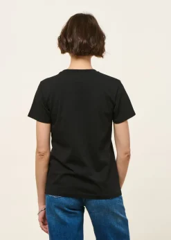 T-shirt en coton bio | noir